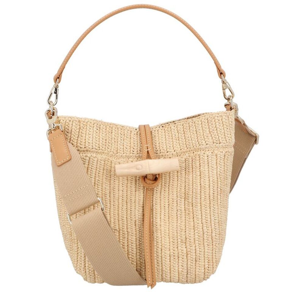 Longchamp Le Roseau Xs Bucket Bag, Beige